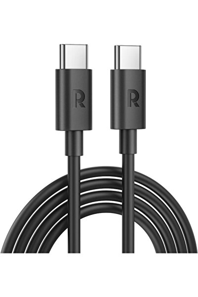 RavPower RP-CB1022 USB-C to USB-C Charging Cable, 2m, Black