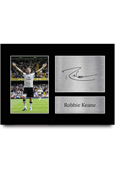 HWC Trading A4 Robbie Keane Tottenham Hotspurs Spurs Gifts Printed Signed Aut...