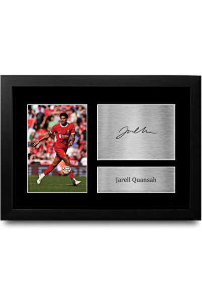 HWC Trading FR A4 Jarell Quansah Liverpool Gifts Printed Signed Autograph Pic...