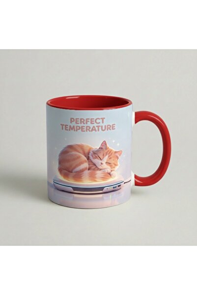 Petgifts Cana Cadou Personalizat Amuzanta Cu Mesaj Perfect Temperature - Cera...
