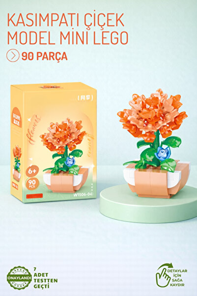 Nandy Home Kasımpatı Çiçek Model Karakter Figürü 3D Yapı Oyuncakları