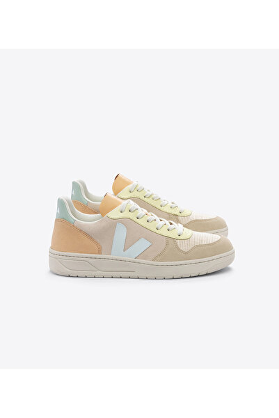 VEJA V-10 SUEDE SABLE MENTHOL MULTICO