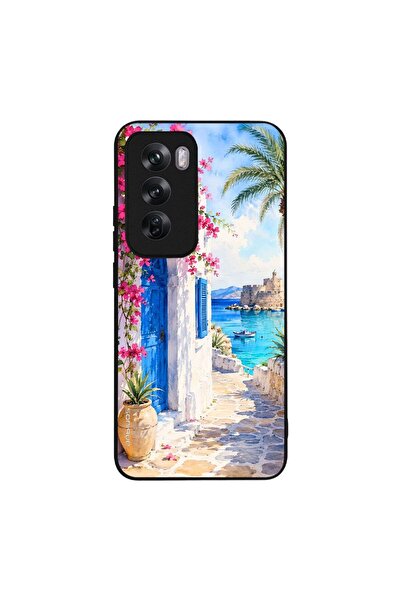 Sonique Θήκη SoniqueGreek Island Muse Series για Oppo Reno12 Pro 5G Σοκάκι Ρόδου