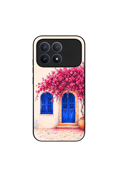 Sonique Θήκη Greek Island Muse Series για Xiaomi Poco F8 Pro 5G Ροζ Μπουκαμβίλια