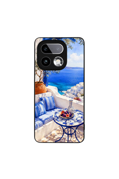 Sonique Θήκη Greek Island Muse Series για Realme 16 Pro Plus Θέα του Αιγαίου