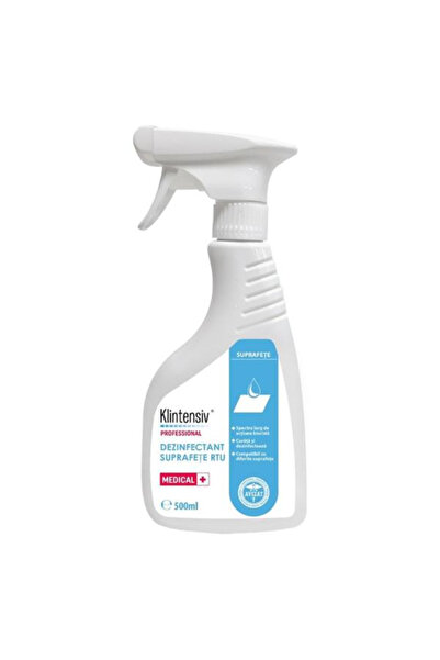 KLINTENSIV Dezinfectant pentru Suprafete RTU - Professional Medical, 500 ml