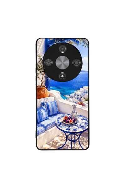 Sonique Θήκη Greek Island Muse Series για Honor Magic6 Lite 5G Θέα του Αιγαίου