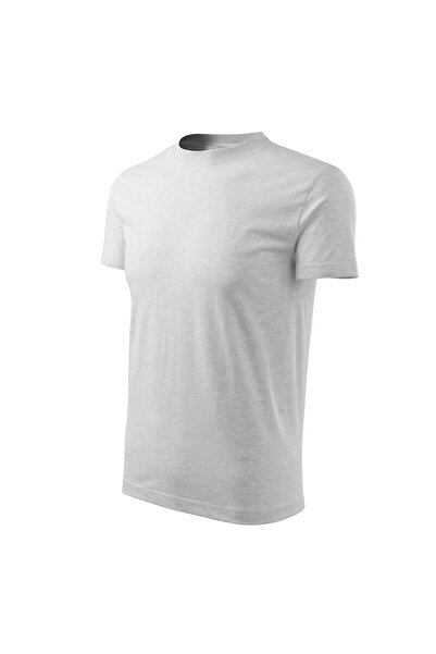 Malfini Tricou bumbac, copii, 10 ani, 146 cm gri deschis