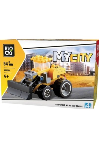 ZITA TOYS Μπλόκι Ο Εκσκαφέας της Πόλης μου 54 τεμάχια.