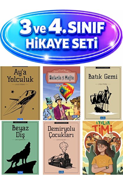 Genç Timaş OTAOKUL İYİLİK TİMİ 3 VE 4.SINIF OKUMA SETİ 6 KİTAP Metin Özdamarlar