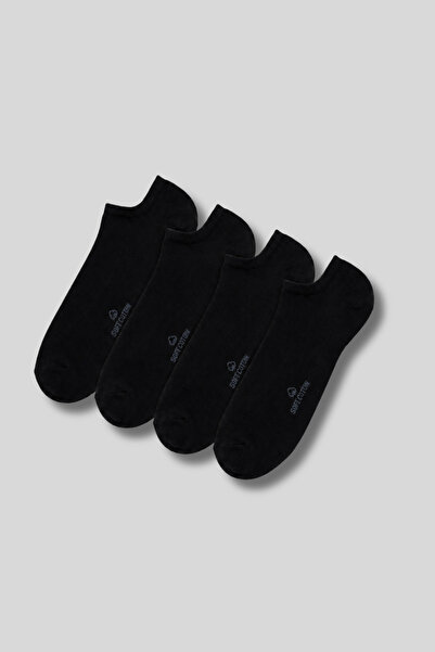 Ada Çorap & İç Giyim Men's 4-Pack Cotton Sneaker Invisible Socks Multi-Color