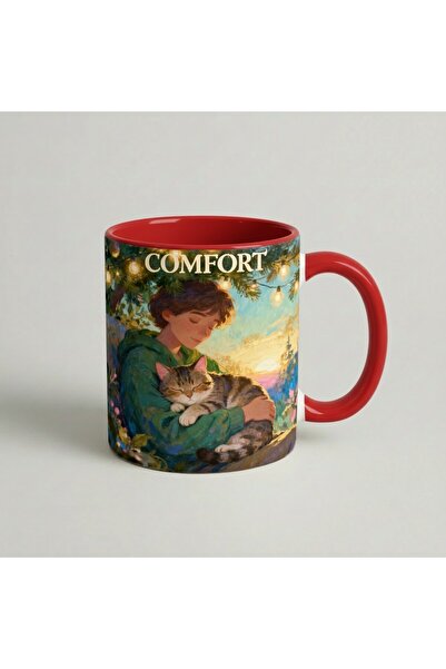 Petgifts Cana Cadou Personalizat Amuzanta Cu Mesaj Comfort - Ceramica 330 Ml