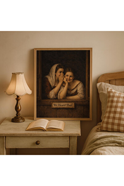 Tuba Decor Еднокомпонентна картина с дървена рамка