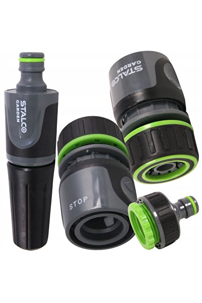 Mardil Set de aspersoare drepte reglabile cu racorduri rapide, 1/2 ", 4 bucăț...