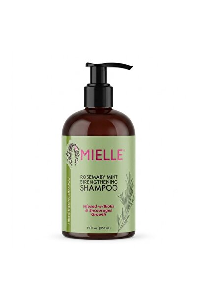 Aljwad Rosemary Mint Strengthening Shampoo – With Biotin & Rosemary – 355 ml