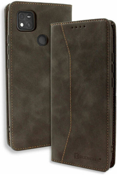 Other Θήκη Bodycell από Συνθετικό Δέρμα Μαύρο (Redmi 10A) Κωδικός: 04-00992