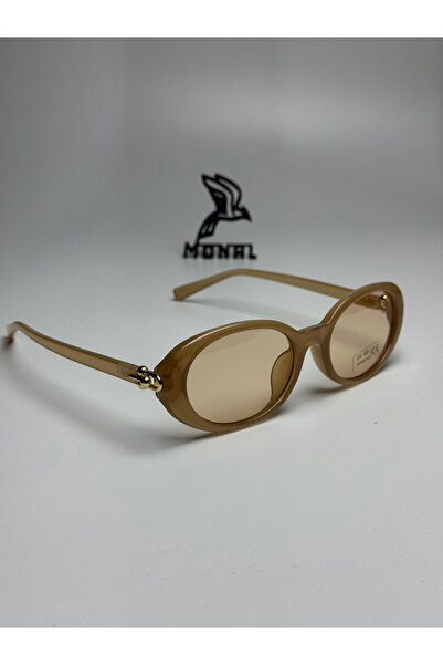 MONAL EYEWEAR Vintage/Antiquing Women's Sunglasses Oval Ultra Light Uv400 Pro...