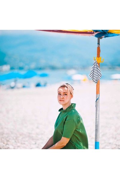 Boldy Umbrella Accessory Hanger - Sun Umbrella Hanger - Umbrella Pole Hanger - Beach Umbrella Hanger - Adjustable Umbrella Hook - Umbrella Hanger Attachment