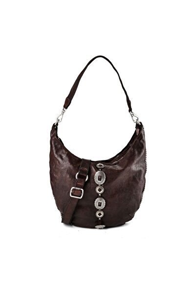 Campomaggi Magda Schultertasche Leder 41 cm