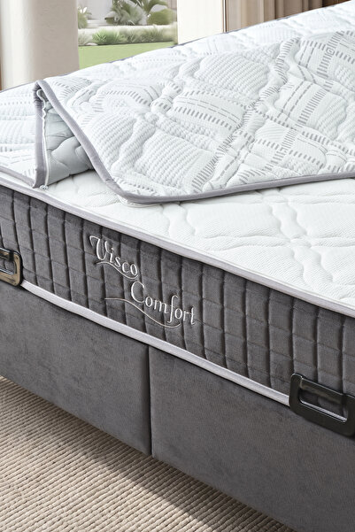 Kilim Mobilya Visco Comfort Full Ortopedik Paket Yaylı ve Yıkanabilir Pedli Y...