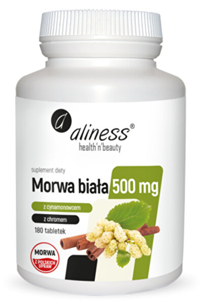 Aliness Morwa Biała 500Mg 180 Comprimate
