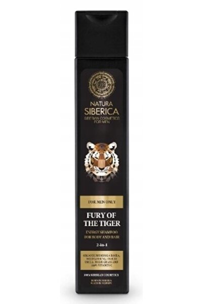 aram Natura Siberica Șampon Energizant pentru Bărbați 2 în 1 Furia Tigrului 2...