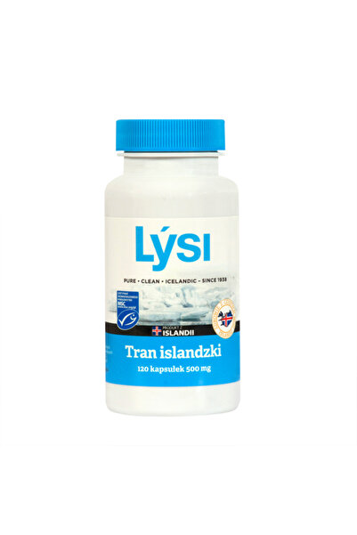 Lysi Tran Islandzki 500Mg 120 Capsule
