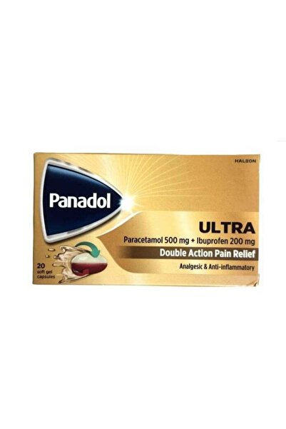 Panadol Ultra Double Action Pain Relief Softgels 20 Capsules – Fast Acting He...