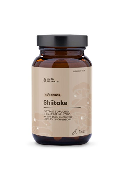 Aura Herbals Mycodrop Shiitake 30% 60 Capsule