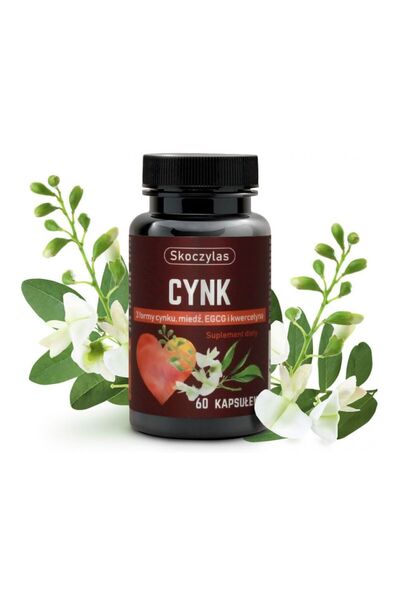 SKOCZYLAS Cynk 3 Formy, Quercetina 60 Capsule