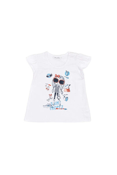 Bimbalina Tricou bebeluși, Bimbalina, Saint Tropez, alb, 20230