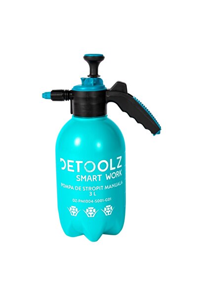 DETOOLZ Pompă manuală de pulverizare, 3L