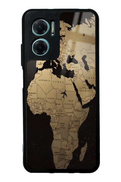 Spoyi Xiaomi Redmi Note 11E the Golden Route Design Glossy Phone Case
