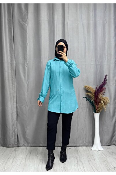 moda acar Tunic with Ribbed Detail 2