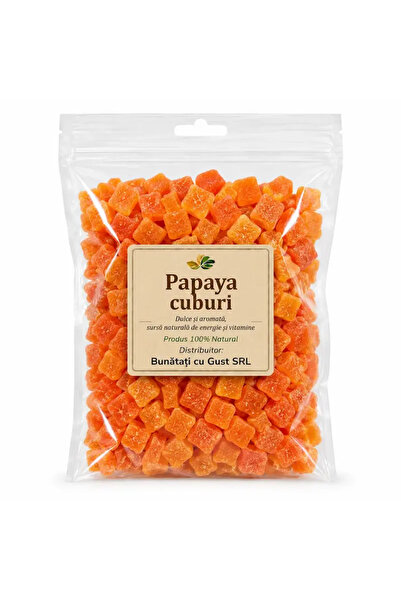 Bunatati cu gust Cuburi de papaya confiate 5 kg