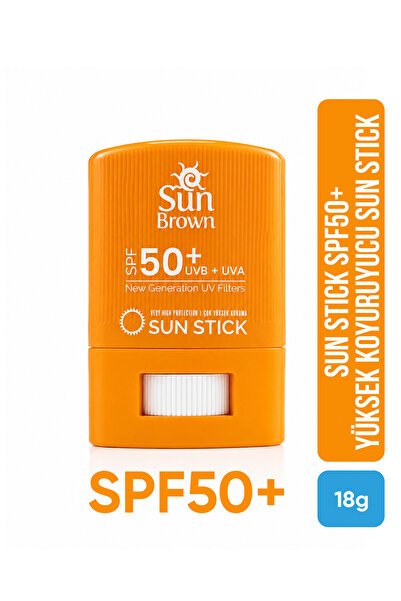 Sun Brown Sun Stick SPF50+ Yüksek Korumalı Stick Güneş Stick 18g