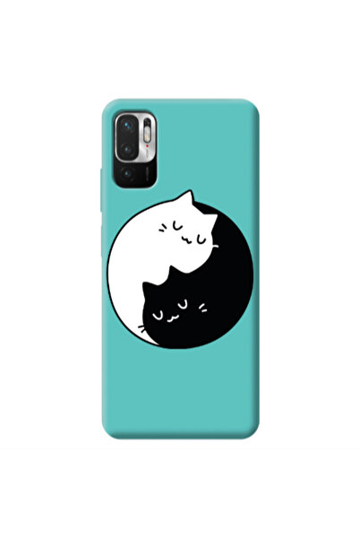 Other Xiaomi Redmi Note 10 Pro 5G Bundle of love Turquoise Colored Silicone T...