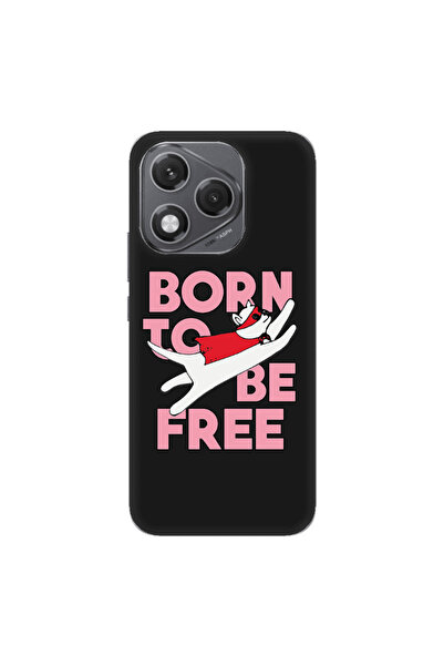 Other Honor 400 Lite Born Free Black Colored Silicone TPU Θήκη