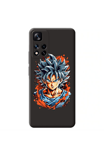 Other Xiaomi Redmi Note 11 Pro 5G Anime Goku Black Colored Silicone TPU Θήκη