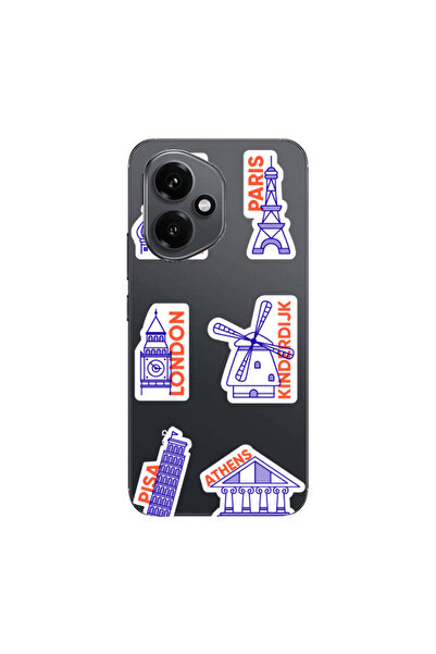 Other Honor Magic 400 Pisa Athens Transparent Silicone TPU Θήκη