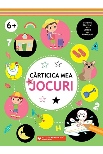 Editura Paralela 45 Micul meu cartonaj de jocuri. 6 ani+, Editura Paralela 45