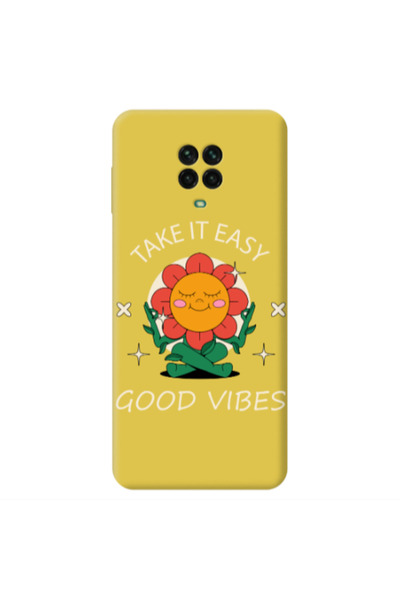 Other Xiaomi Redmi Note 9 Pro Take It Easy Yellow Colored Silicone TPU Θήκη