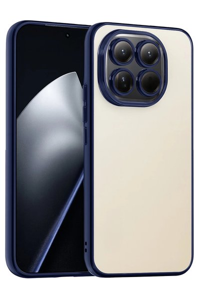 New Face غطاء عدسة سيليكون لهاتف Mi 15 من SVL-SHOP (220947) - أزرق داكن