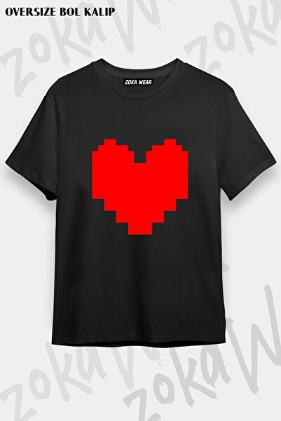 ZOKAWEAR Μπλουζάκι Unisex Loose Fit Undertale Sans v25 με στάμπα