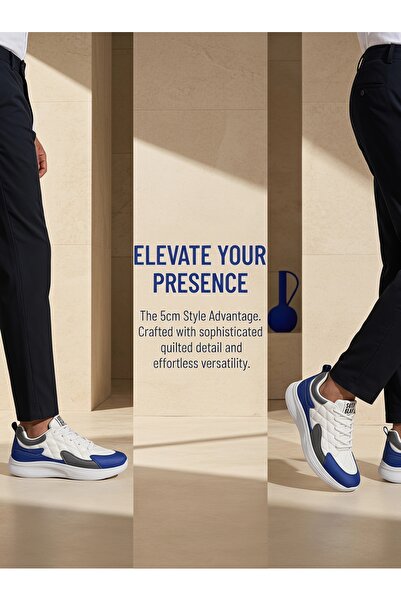 ArabTread Sporty & Chic: Men's Italian Designer Sneakers Built with ergonomic...