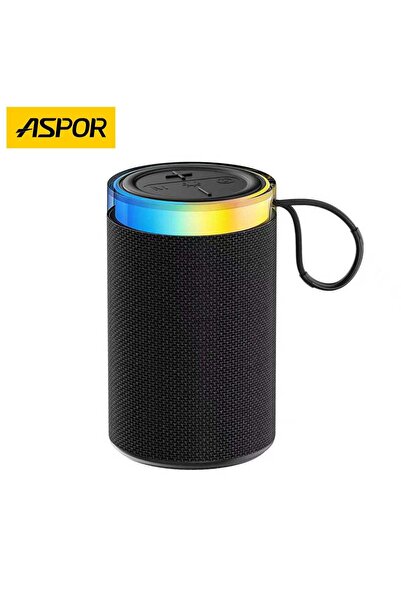 Aspor Boxă Portabilă Bluetooth 5.3, 5W, Card TF / USB, Microfon pentru Apelur...