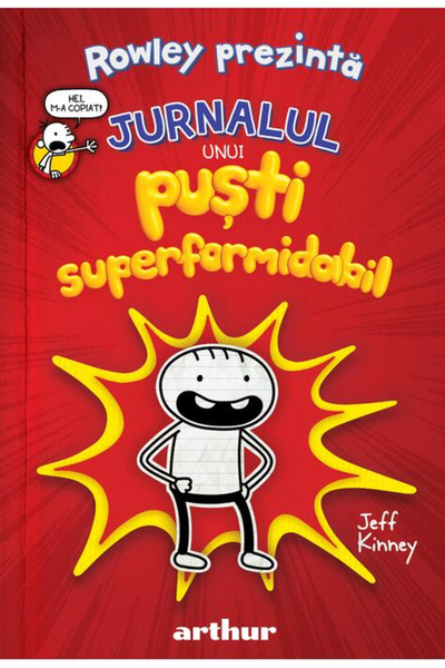 Editura Art Rowley Presents #1. The Diary of a Super Awesome Kid, Jeff Kinney...
