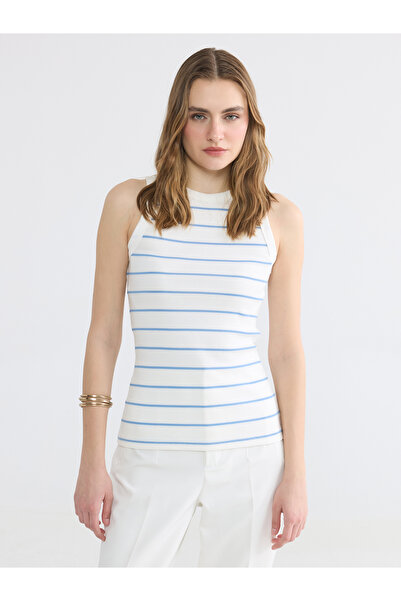 LC Waikiki Crew Neck Striped Women's Tank Top