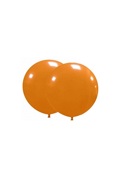 MP Mirific Party Set de 2 baloane jumbo din latex, portocalii, 45 cm