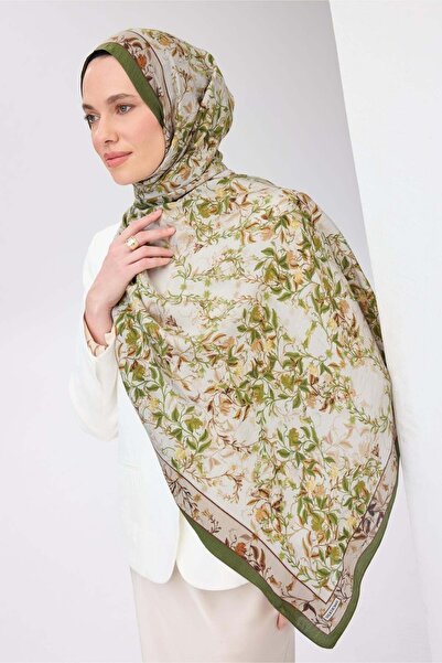 Silk Home Urban Hours Linora Dark Green Mayda Shawl